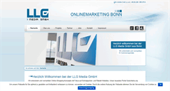 Desktop Screenshot of llg-media.de